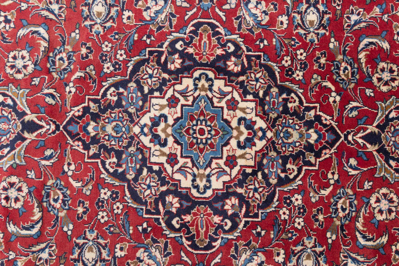 Perserteppich - Keshan - 344 x 252 cm - rot
