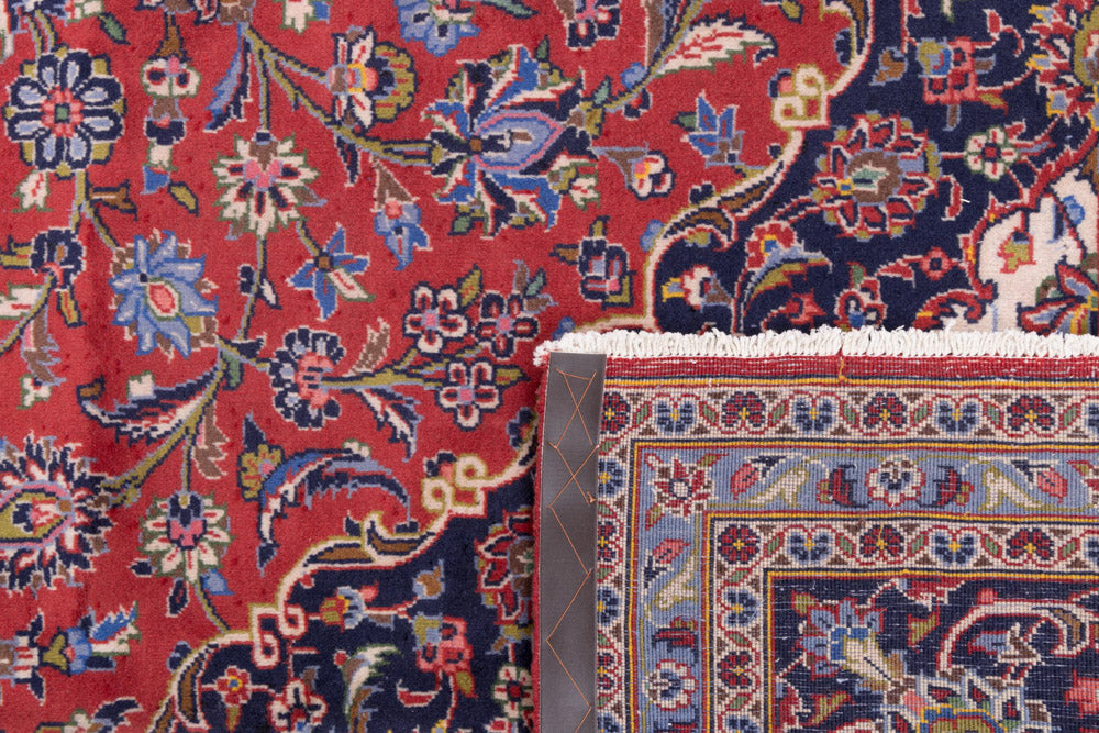 Perserteppich - Keshan - 350 x 252 cm - rot