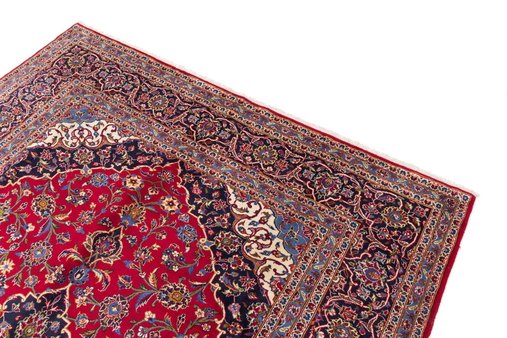 Kashan Alfombra 340x250cm - Alfombra persa
