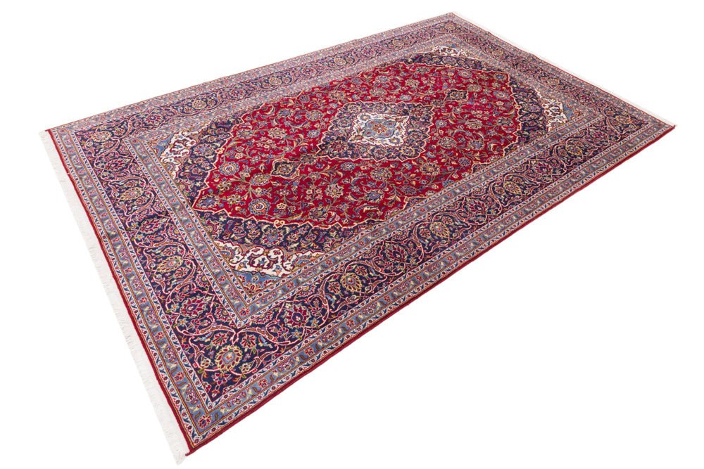 Perserteppich - Keshan - 345 x 233 cm - rot