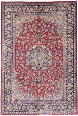 Perserteppich - Keshan - 355 x 245 cm - rot