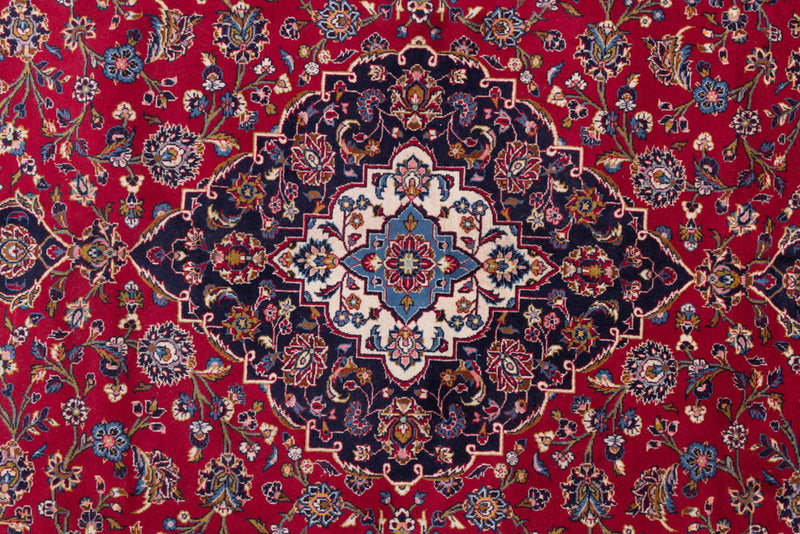 Perserteppich - Keshan - 400 x 295 cm - rot