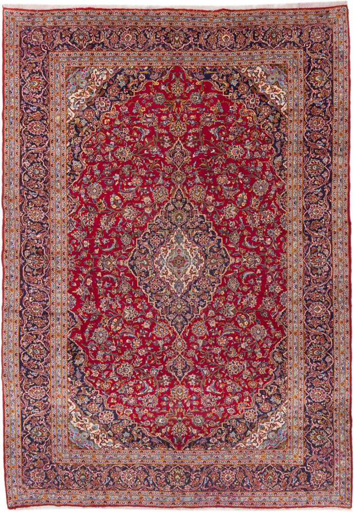 Perserteppich - Keshan - 420 x 300 cm - rot