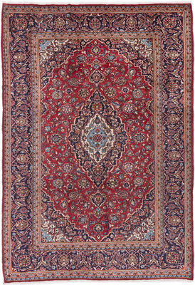 Perserteppich - Keshan - 350 x 245 cm - rot