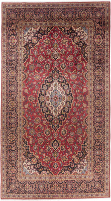 Perserteppich - Keshan - 355 x 200 cm - rot
