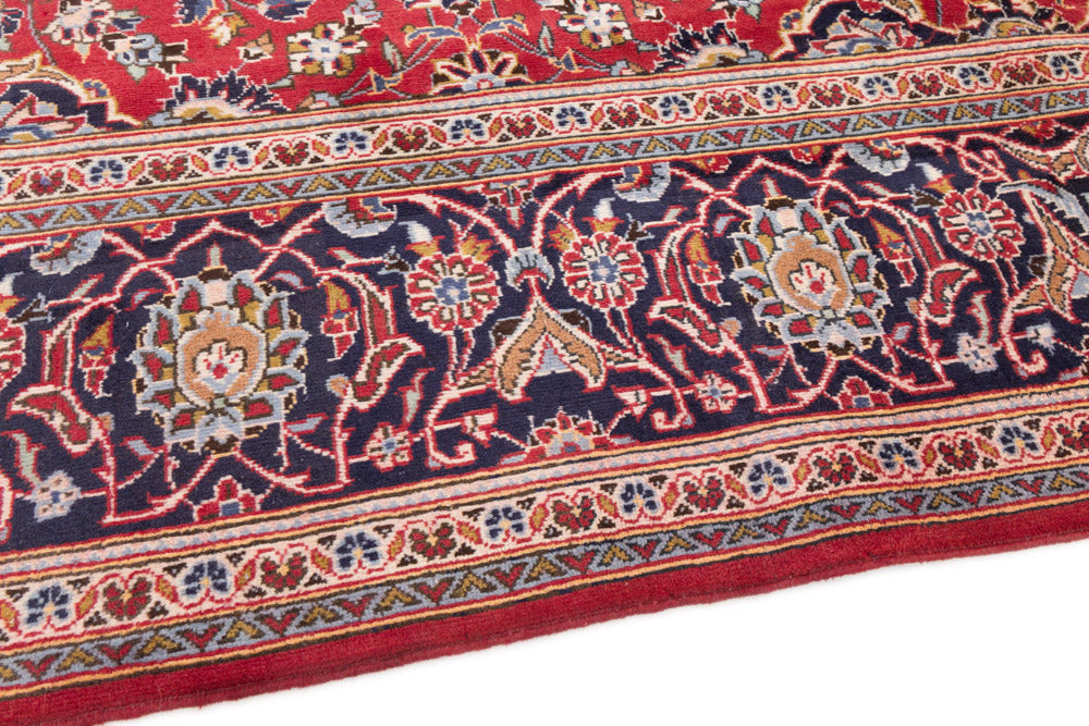 Perserteppich - Keshan - 345 x 250 cm - rot