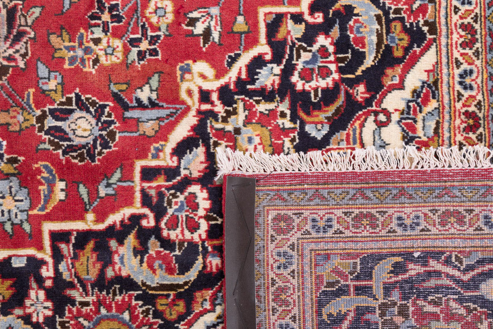 Perserteppich - Keshan - 345 x 250 cm - rot