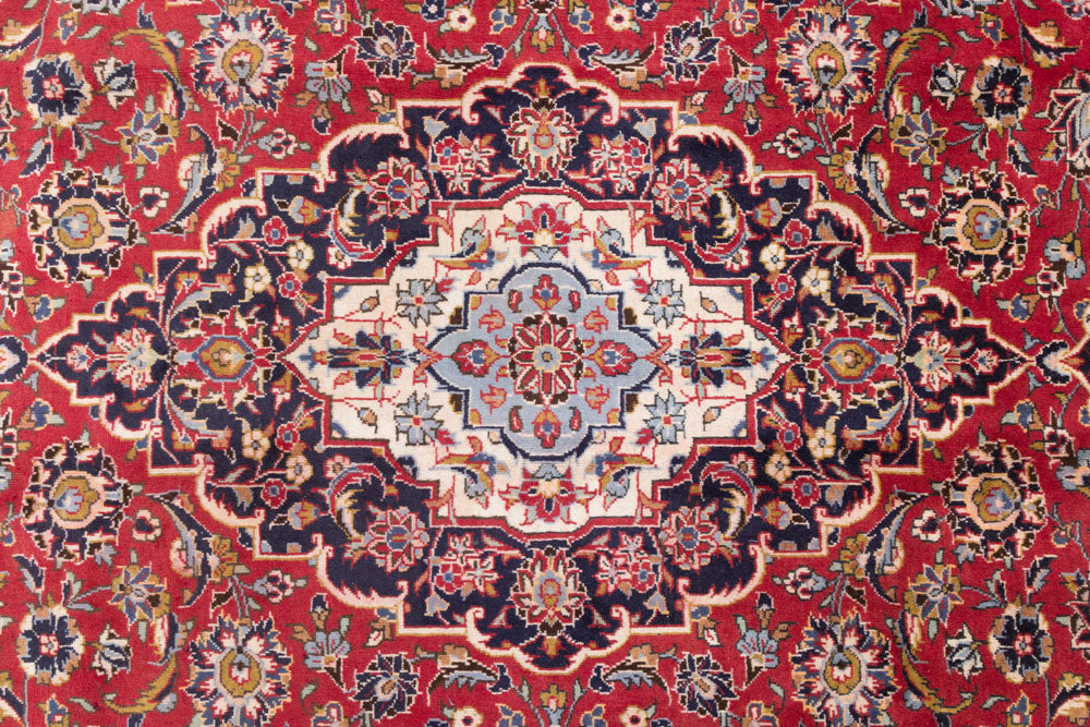 Perserteppich - Keshan - 345 x 250 cm - rot