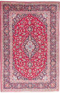 Perserteppich - Keshan - 300 x 200 cm - rot