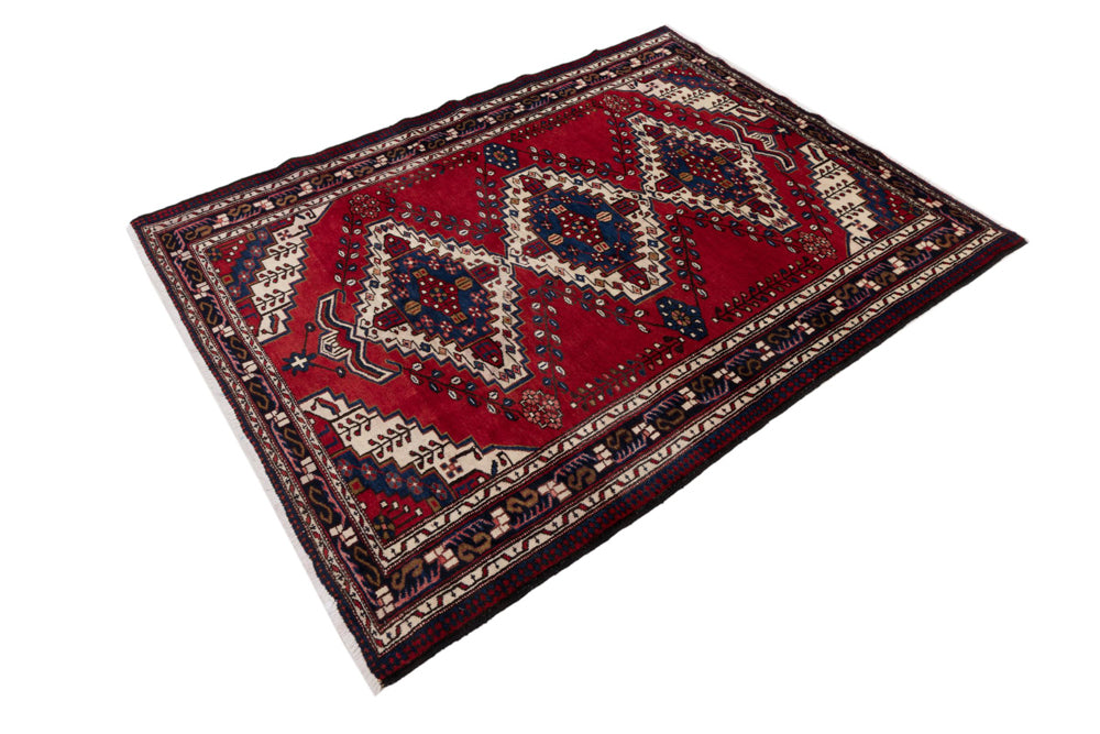 Hamadan Alfombra 160x217cm - Alfombra persa