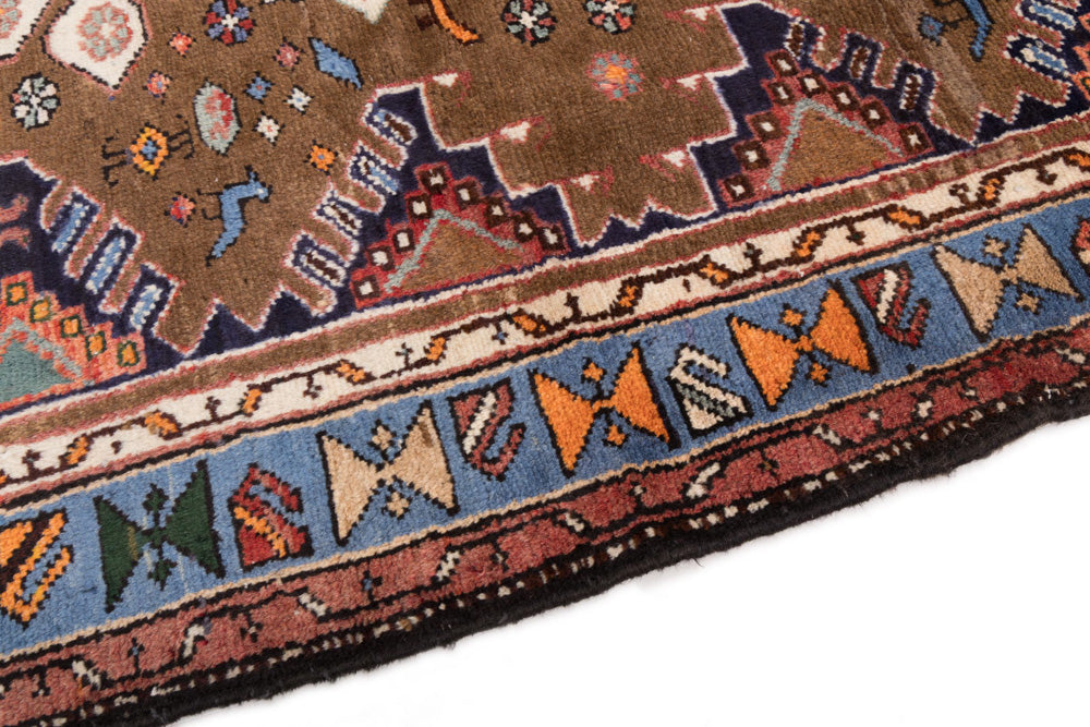 Perserteppich - Nomadic - 190 x 135 cm - mehrfarbig