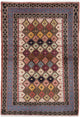 Kashkuli Alfombra 190x132cm - Alfombra persa