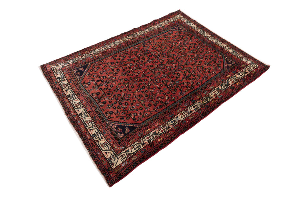 Hamadan Alfombra 190x146cm - Alfombra persa