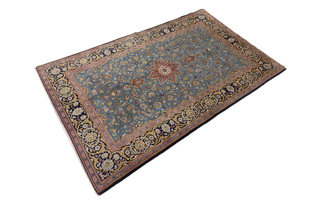 Kashan Alfombra 135x205cm - Alfombra persa