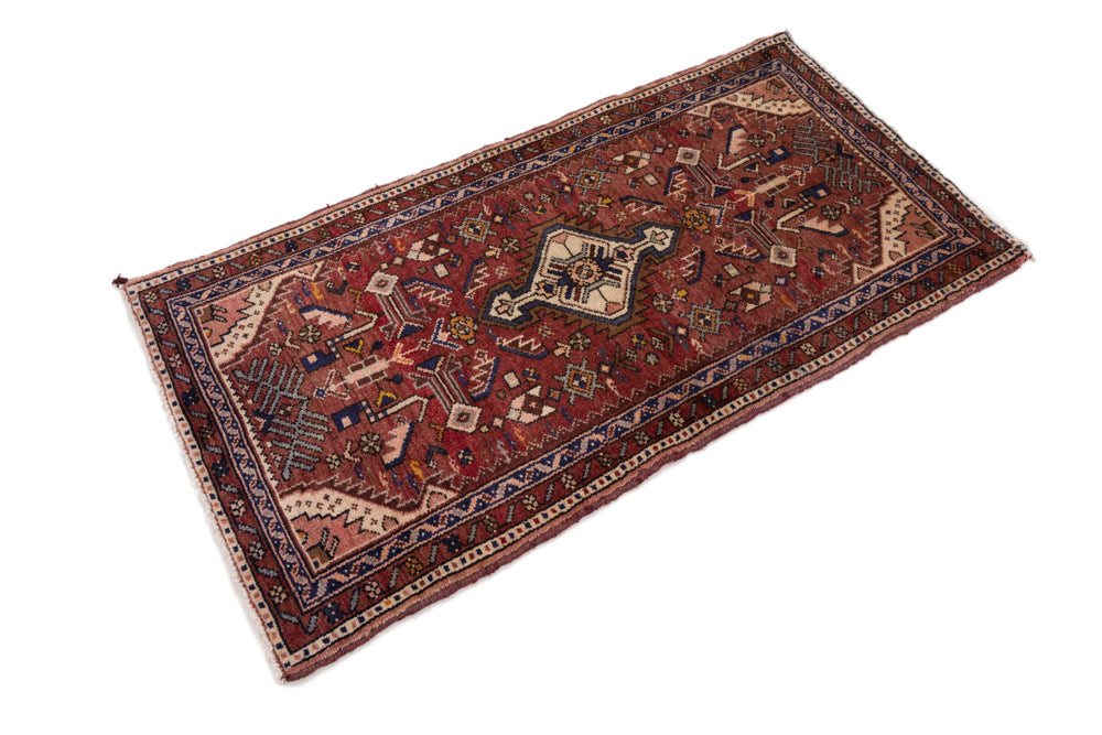 Hamadan Alfombra 137x72cm - Alfombra persa