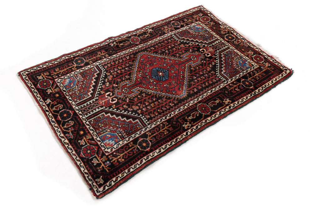 Hamadan Alfombra 130x87cm - Alfombra persa