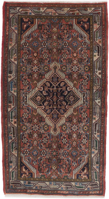 Perserteppich - Nomadic - 140 x 78 cm - dunkelbeige