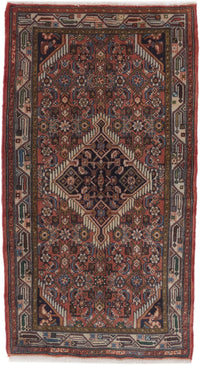 Perserteppich - Nomadic - 140 x 78 cm - dunkelbeige