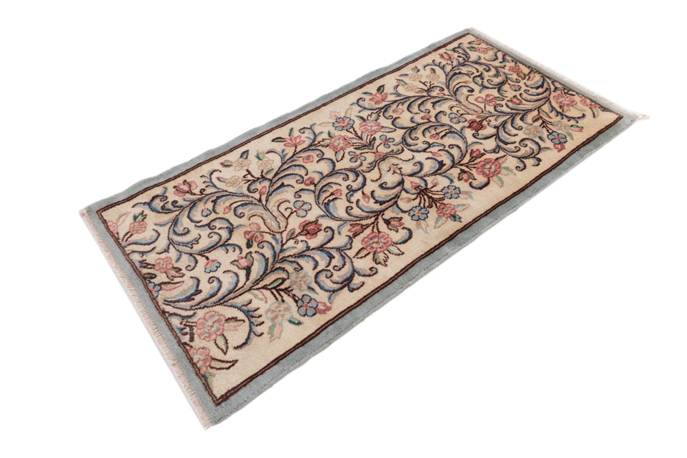 Tabriz - 40 Raj Alfombra 70x150cm - Alfombra persa