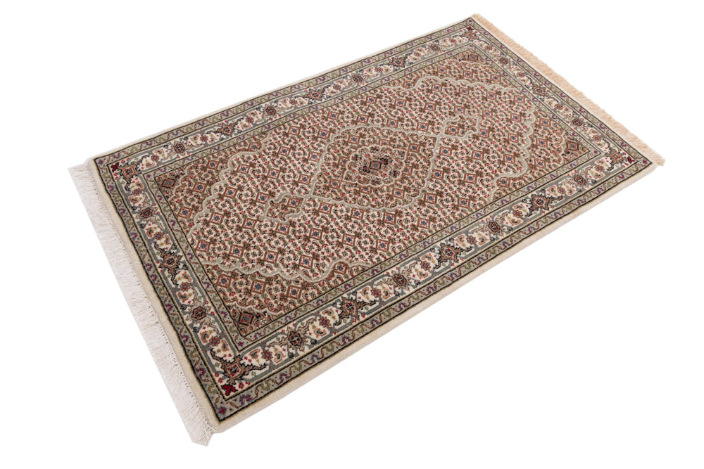 Tabriz Indo Alfombra 151x94cm - Alfombra oriental