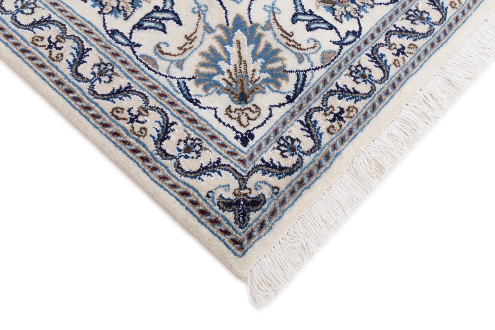 Perserteppich - Nain quadratisch  - 196 x 192 cm - dunkelblau