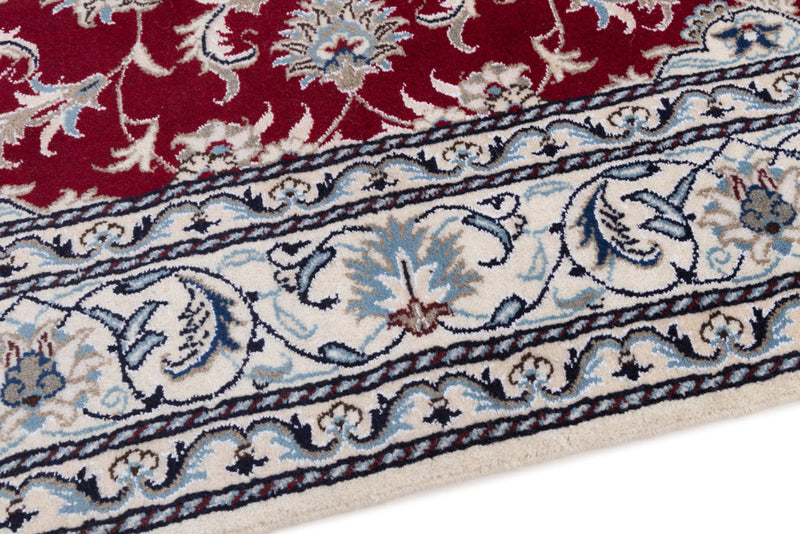 Perserteppich - Nain - 237 x 164 cm - rot