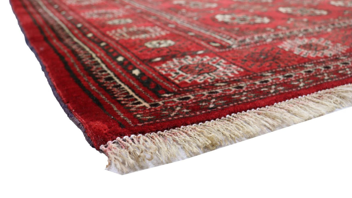 Alfombra afgana - 154 x 114 cm - rojo