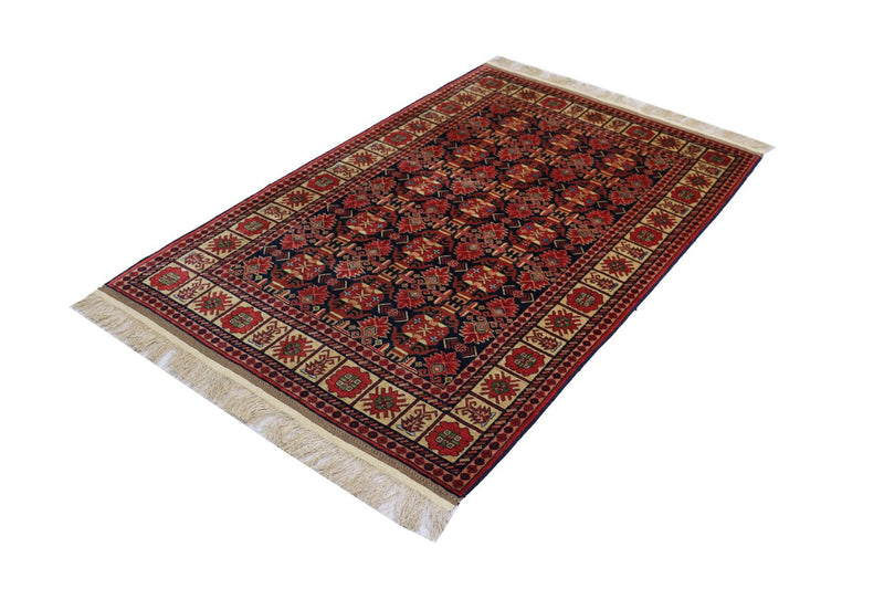 Alfombra afgana - 182 x 121 cm - rojo