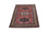 Alfombra persa - Nómada - 182 x 139 cm - salmón