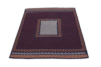 Alfombra Kelim - Oriental - 146 x 135 cm - azul