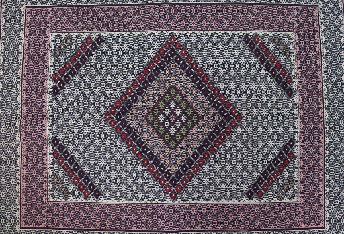 Alfombra Kelim - Oriental - 205 x 129 cm - azul