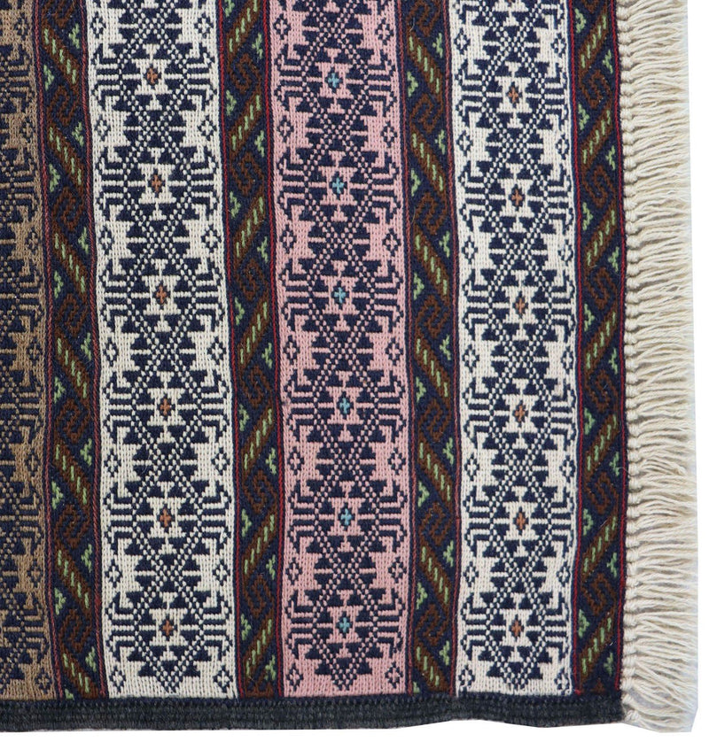 Alfombra Kelim - Oriental - 205 x 129 cm - azul