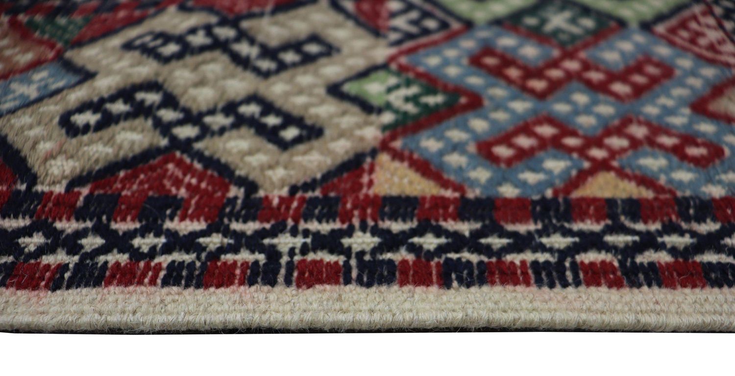 Alfombra Kelim - Oriental cuadrado  - 205 x 178 cm - azul