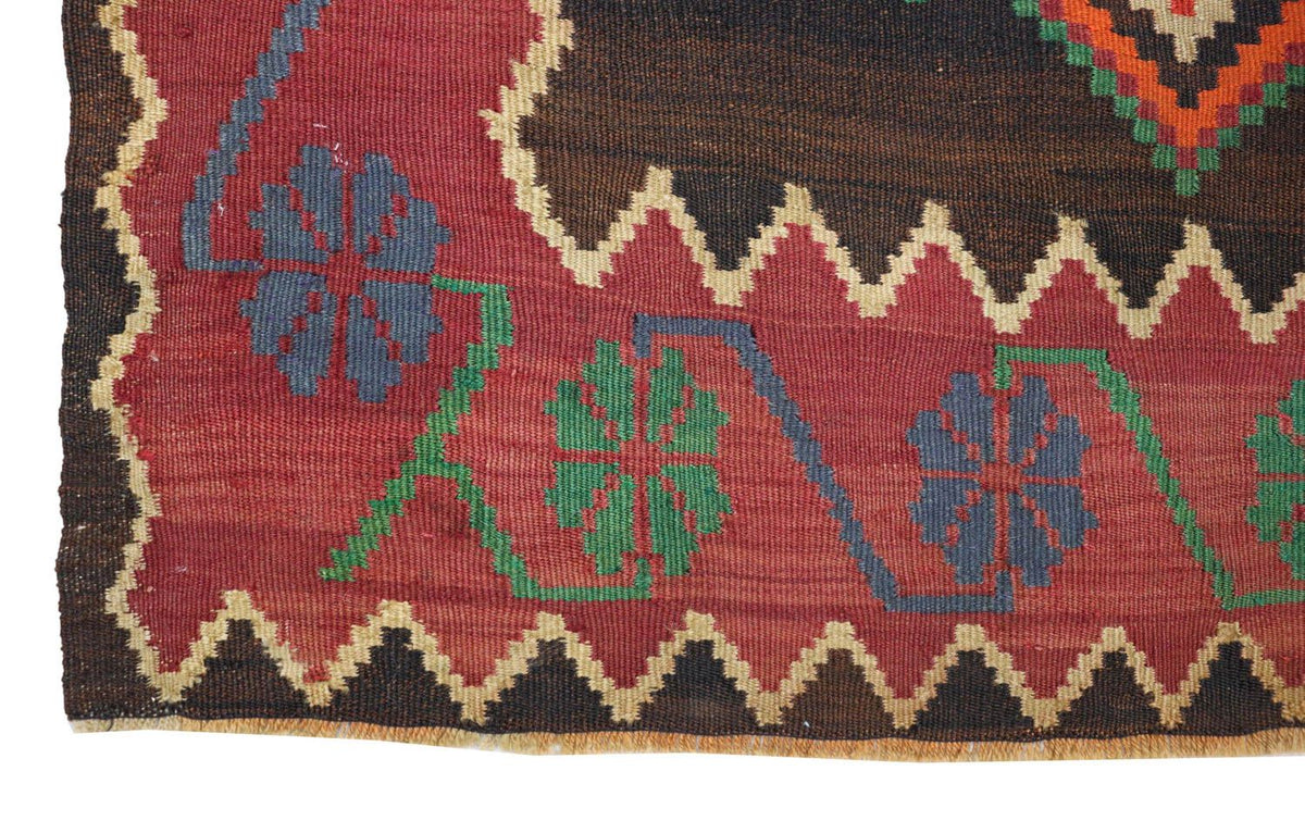 Alfombra Kelim - Oriental - 303 x 158 cm - azul