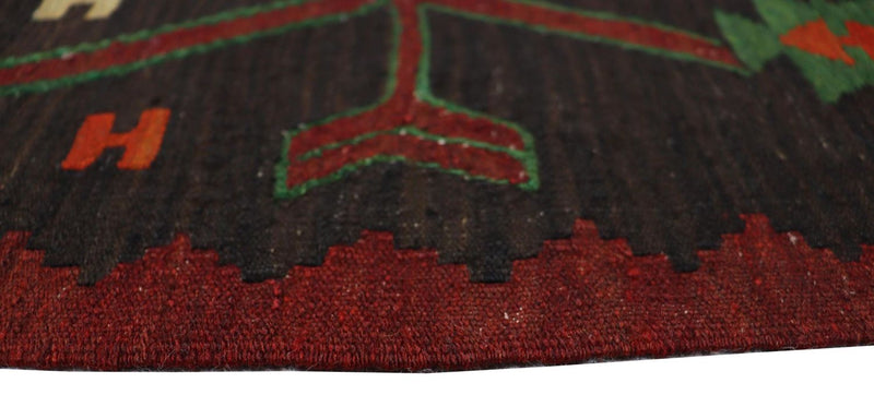 Alfombra Kelim - Oriental - 284 x 165 cm - rojo