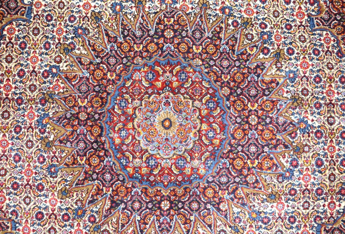 Alfombra persa - Clásica - 250 x 200 cm - azul