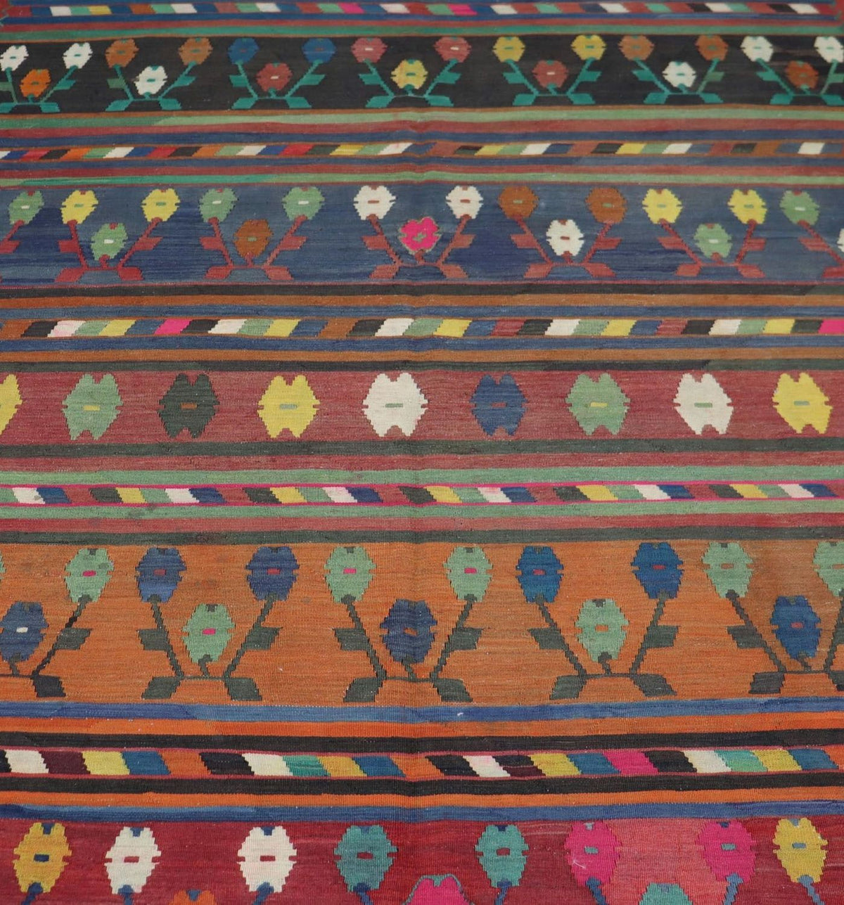 Alfombra Kelim - Oriental - 244 x 174 cm - multicolor