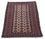 Alfombra afgana - 164 x 121 cm - rojo burdeos