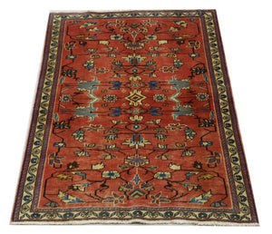 Alfombra persa - Nómada - 147 x 104 cm - óxido