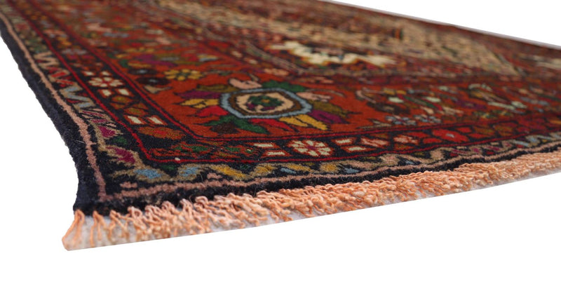 Alfombra afgana - 187 x 125 cm - rojo