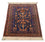 Alfombra afgana - 136 x 95 cm - azul