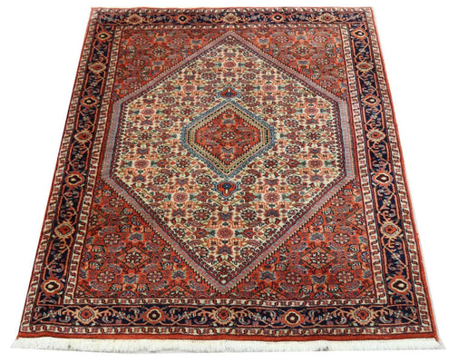 Alfombra oriental - Bidjar - Indus - 167 x 117 cm - rojo