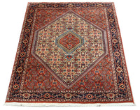 Alfombra oriental - Bidjar - Indus - 167 x 117 cm - rojo