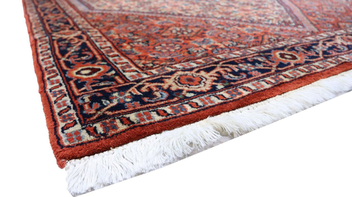 Alfombra oriental - Bidjar - Indus - 167 x 117 cm - rojo