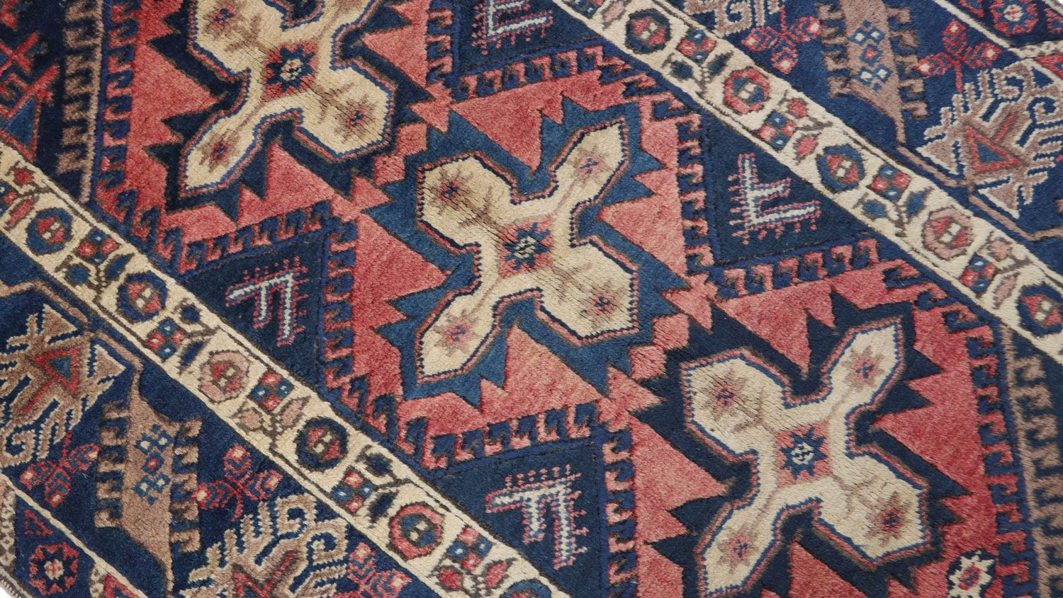Alfombra oriental - 192 x 120 cm - óxido