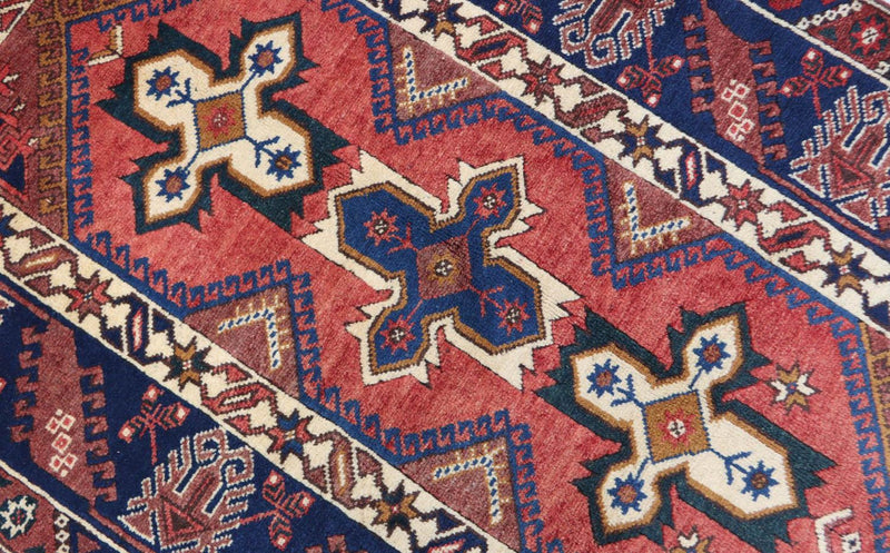 Alfombra oriental - 188 x 118 cm - óxido