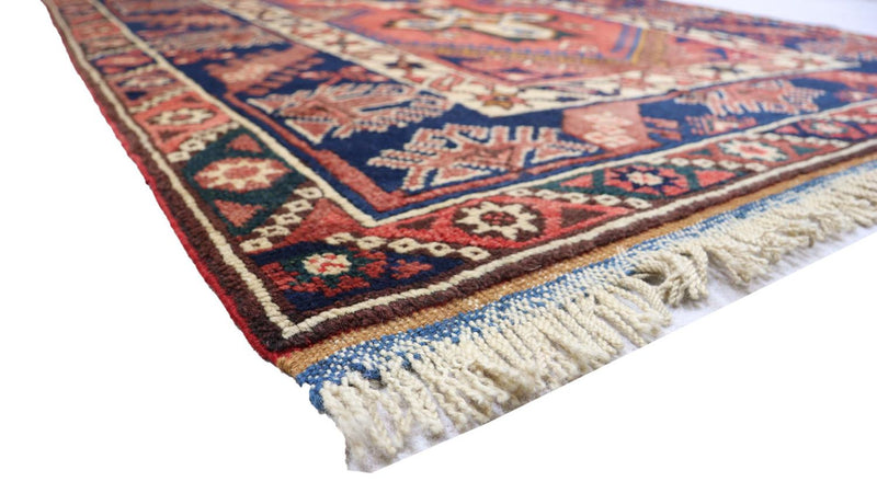 Alfombra oriental - 188 x 118 cm - óxido
