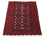 Alfombra Belutsch - 205 x 127 cm - rojo oscuro