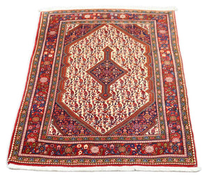 Alfombra persa - Clásica - 158 x 108 cm - rojo