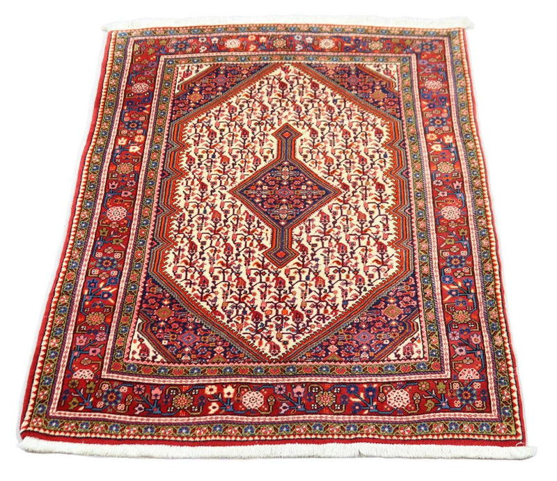Alfombra persa - Clásica - 158 x 108 cm - rojo